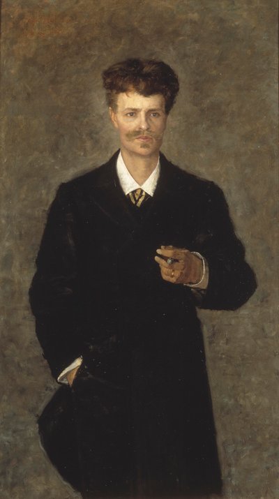 August Strindberg, 1885 von Sofie Holten